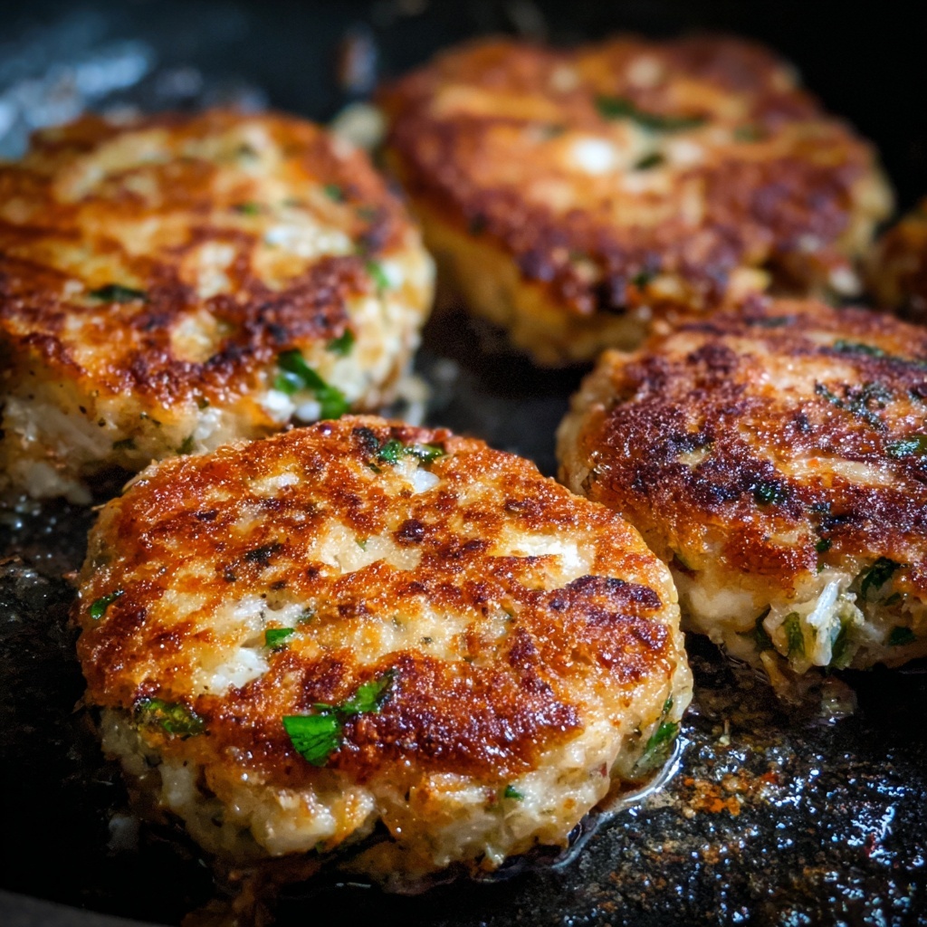 Southern Fried Salmon Patties Recipe - Recipe Image