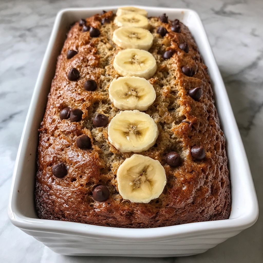Flourless Banana Bread Recipe - Recipe Image