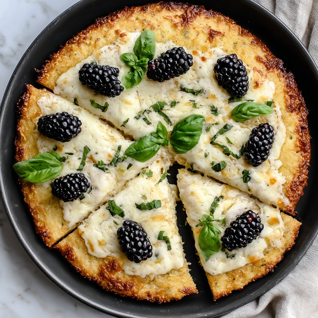 Blackberry Basil Pizza: A Unique Twist on Classic Flavors Recipe - Recipe Image