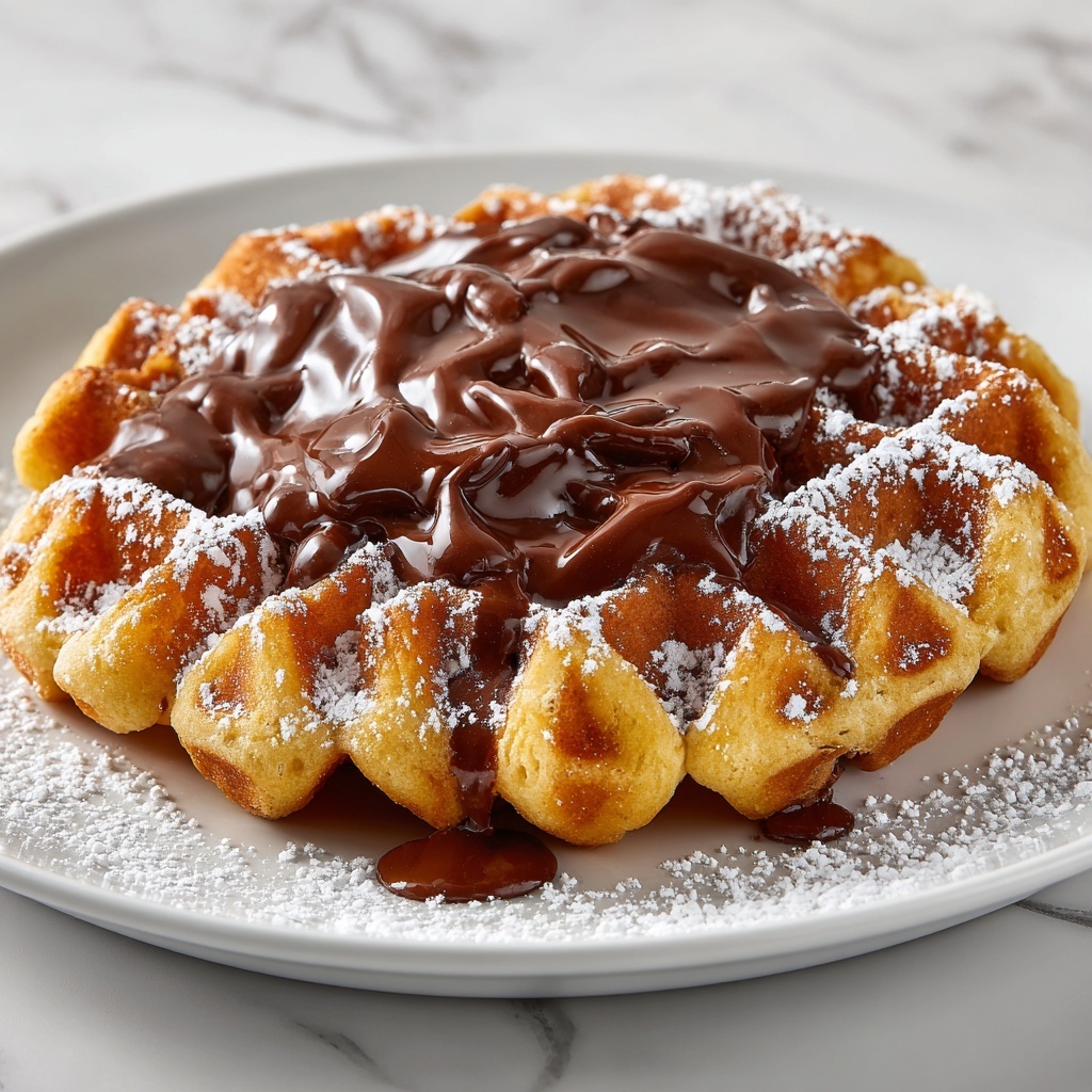 Liege Pearl Sugar Waffles Recipe - Recipe Image