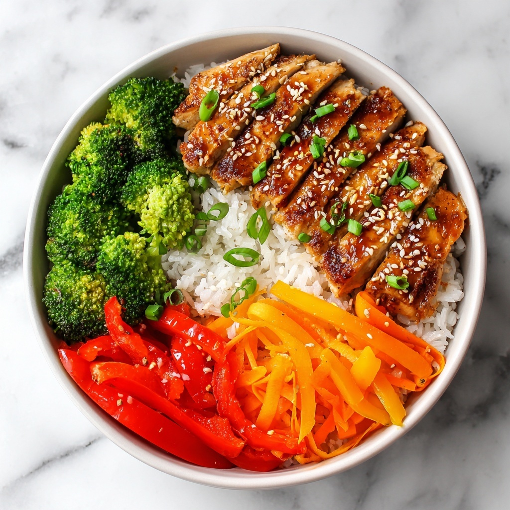 Teriyaki Chicken Bowls Recipe - Recipe Image