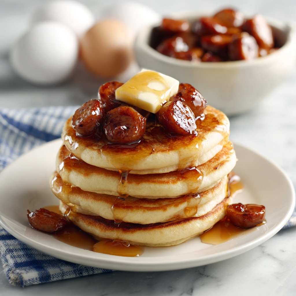 Sausage-Stuffed Pancakes Recipe - Recipe Image