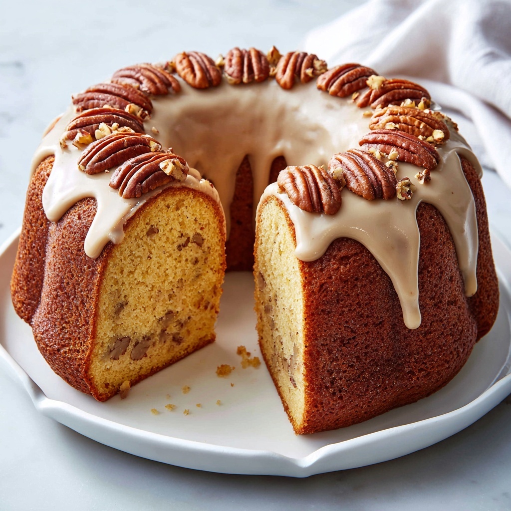Butter Pecan Pound Cake Recipe - Recipe Image