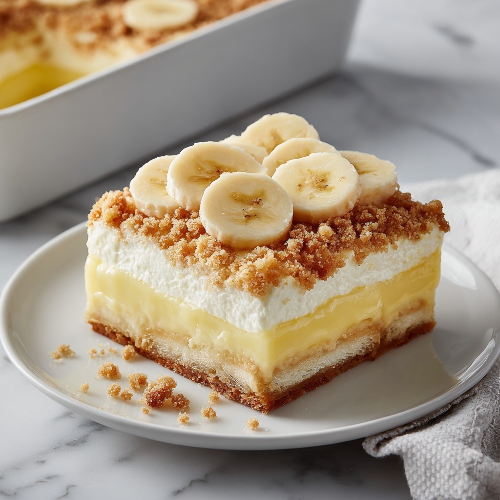 Banana Pudding Brownies Recipe - Recipe Image