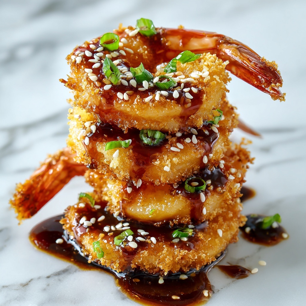 Shrimp Tempura Sushi Stack Recipe - Recipe Image