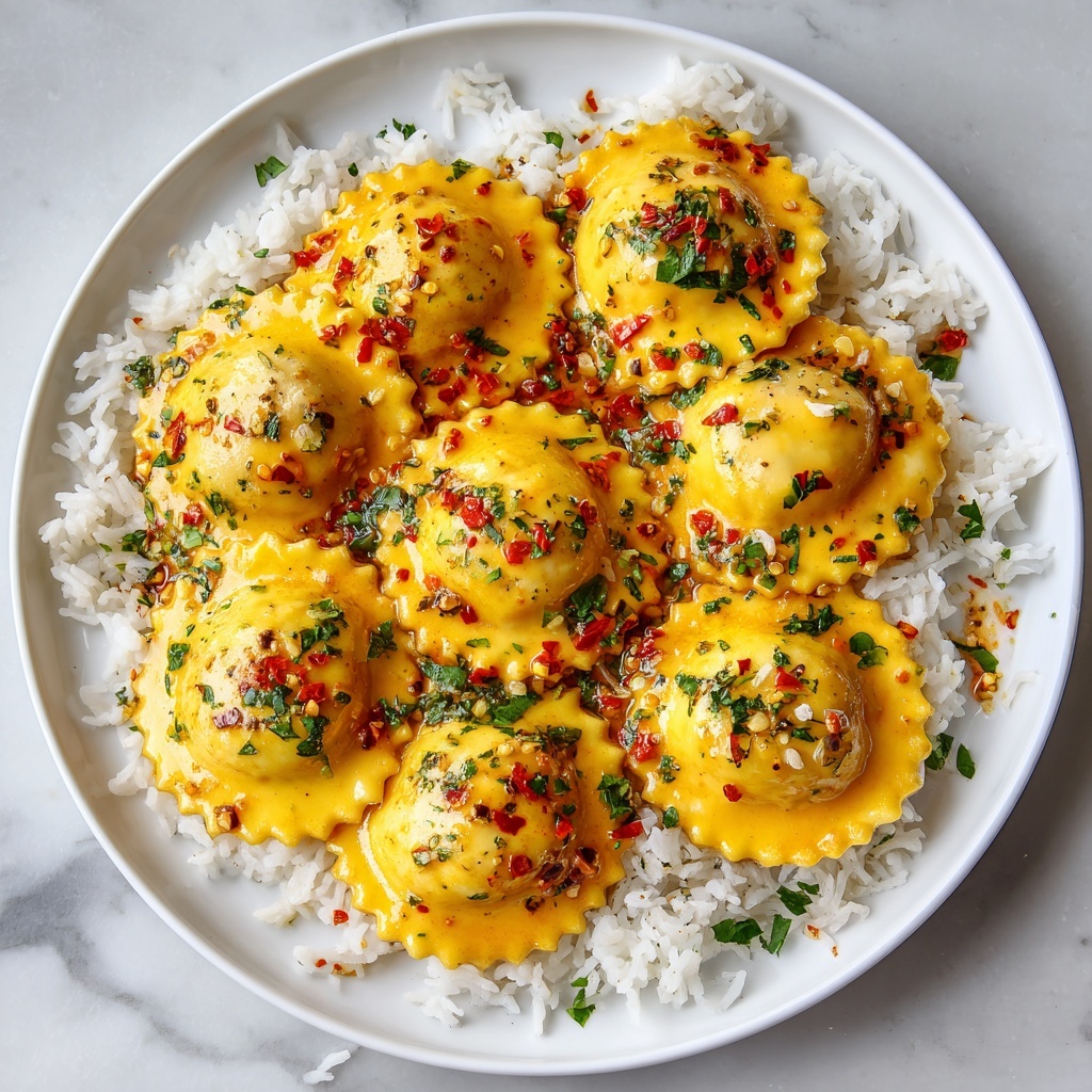 Chicken Scampi with Creamy Garlic Parmesan Rice Recipe - Recipe Image