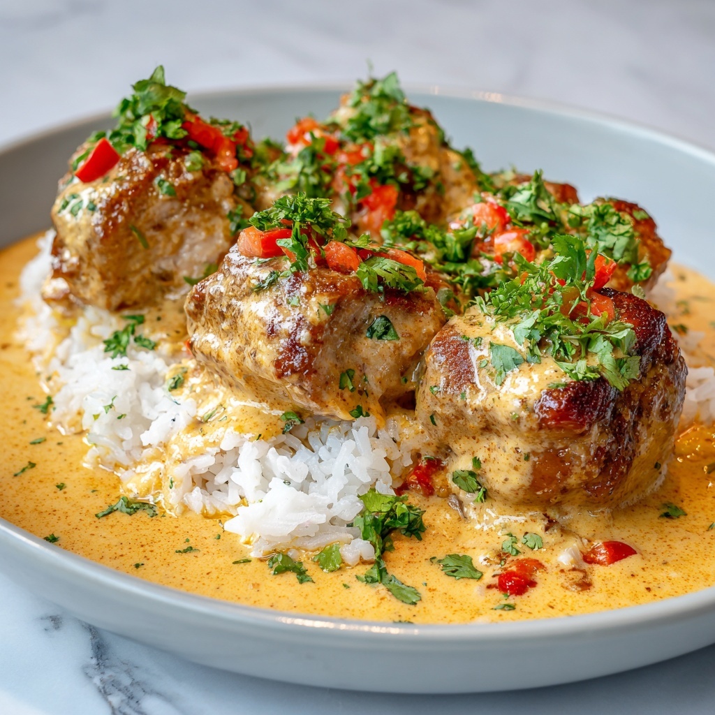 Crockpot Thai Peanut Chicken Recipe - Recipe Image