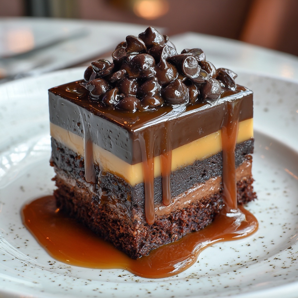 German Chocolate Poke Cake Recipe - Recipe Image