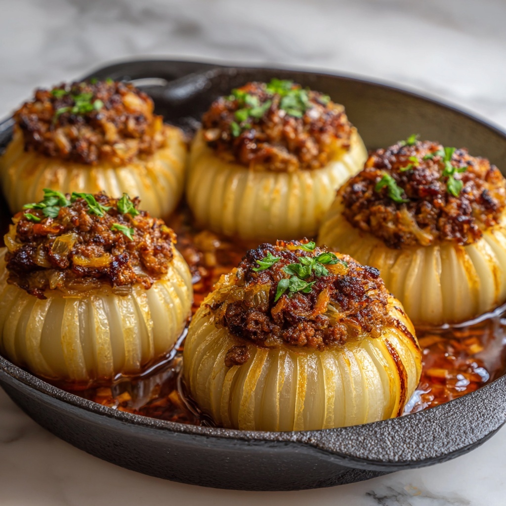 Greek Stuffed Onions (Salantourmasi) Recipe - Recipe Image