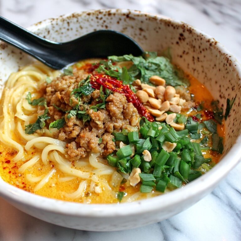 Crispy Thai Peanut Chicken Ramen Recipe