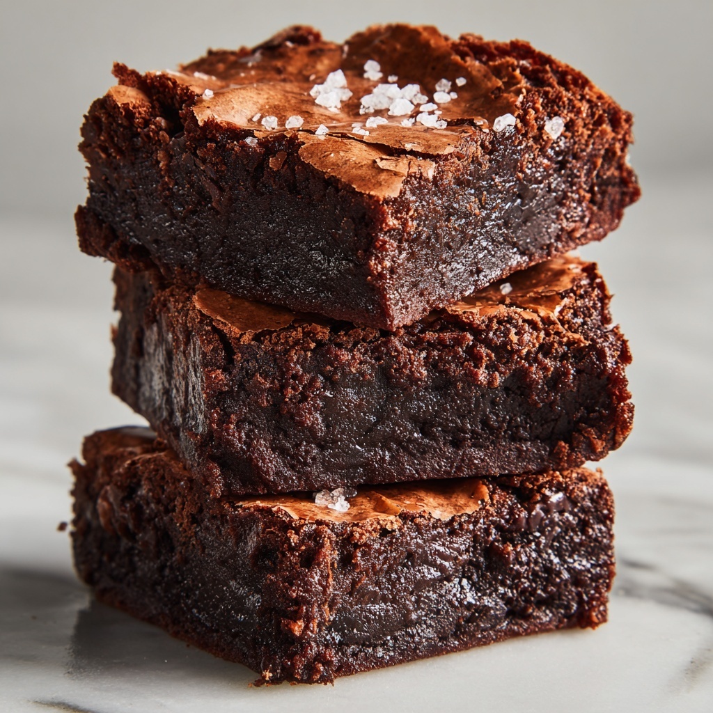 Fudgy Black Bean Brownies (No Flour!) Recipe - Recipe Image