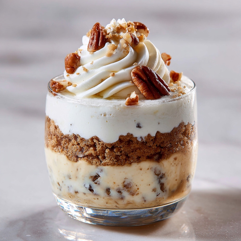 Maple Pecan & Pumpkin Cheesecake Trifle Recipe - Recipe Image