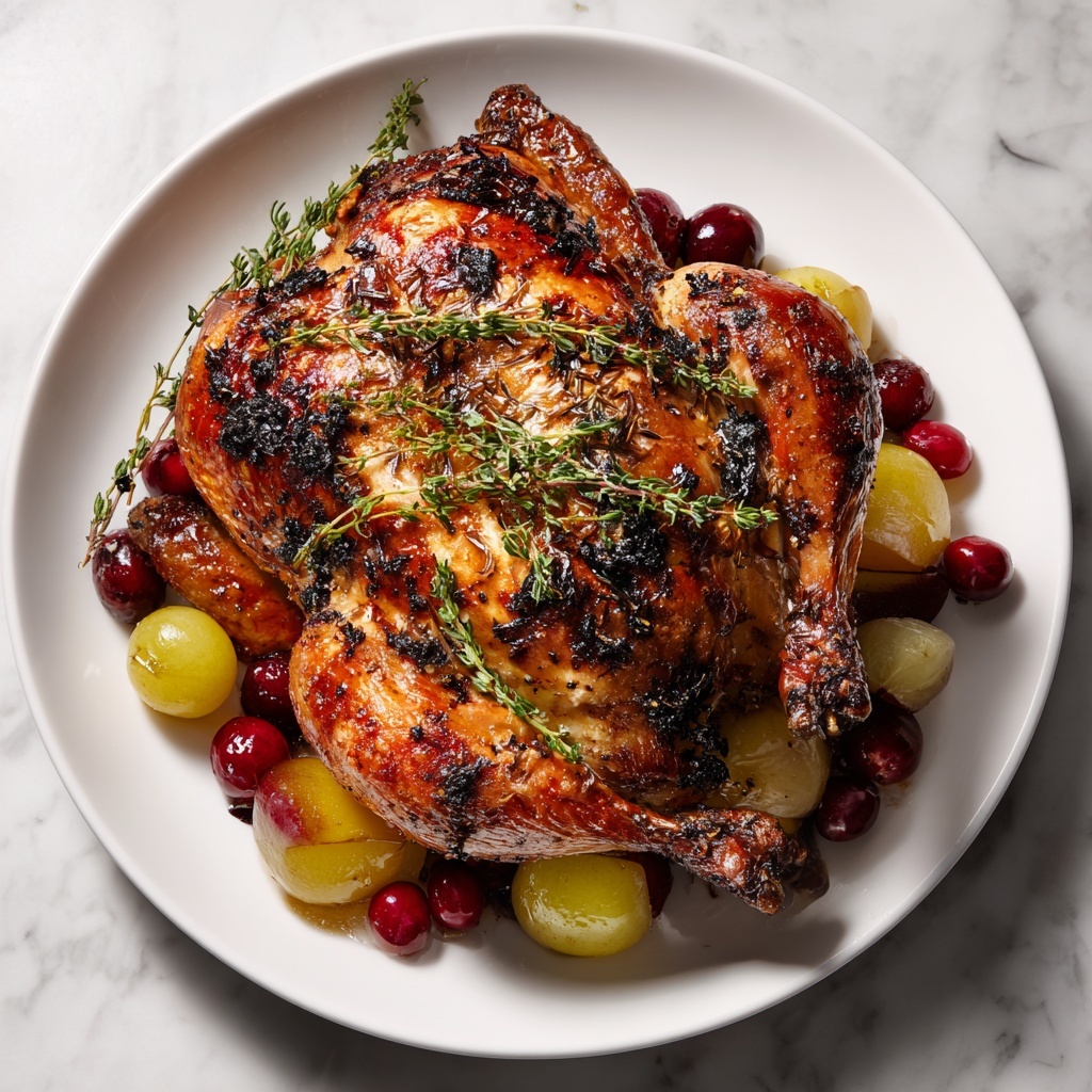 Apple & Cranberry Roasted Chicken Recipe - Recipe Image
