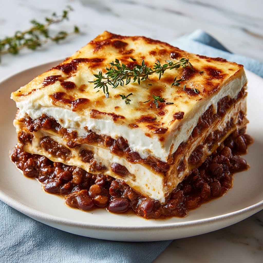 Real Easy Greek Moussaka Recipe - Recipe Image