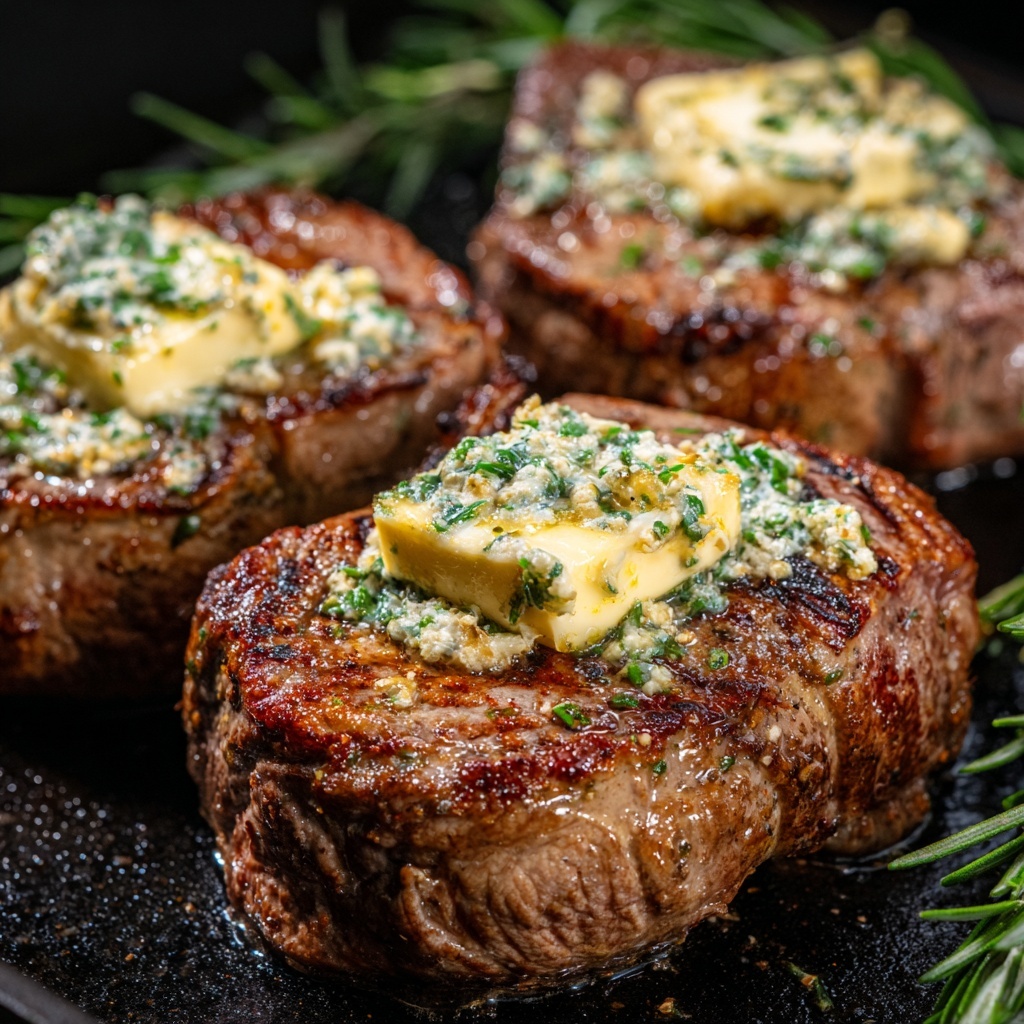 Perfect Pan-Seared Steak with Garlic Butter Recipe - Recipe Image
