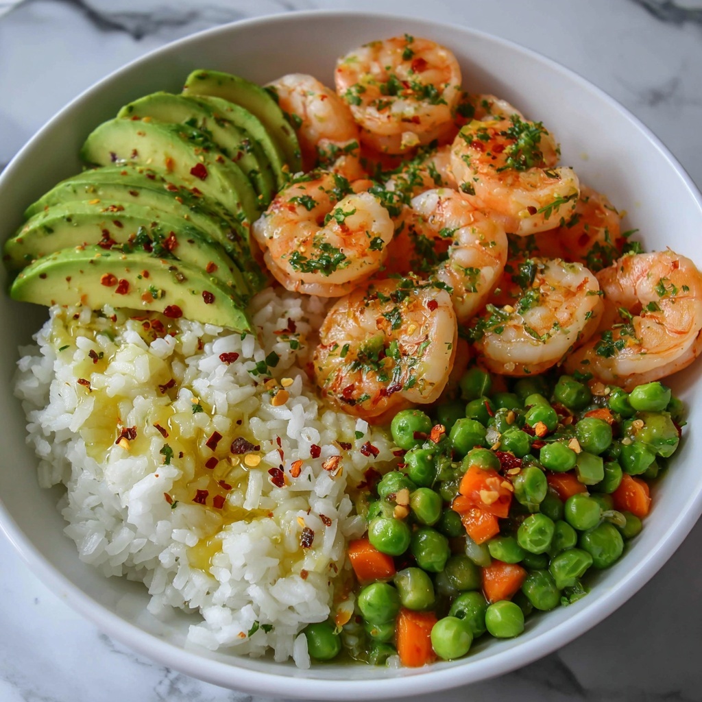 Zesty Shrimp and Rice Delight Bowls Recipe - Recipe Image
