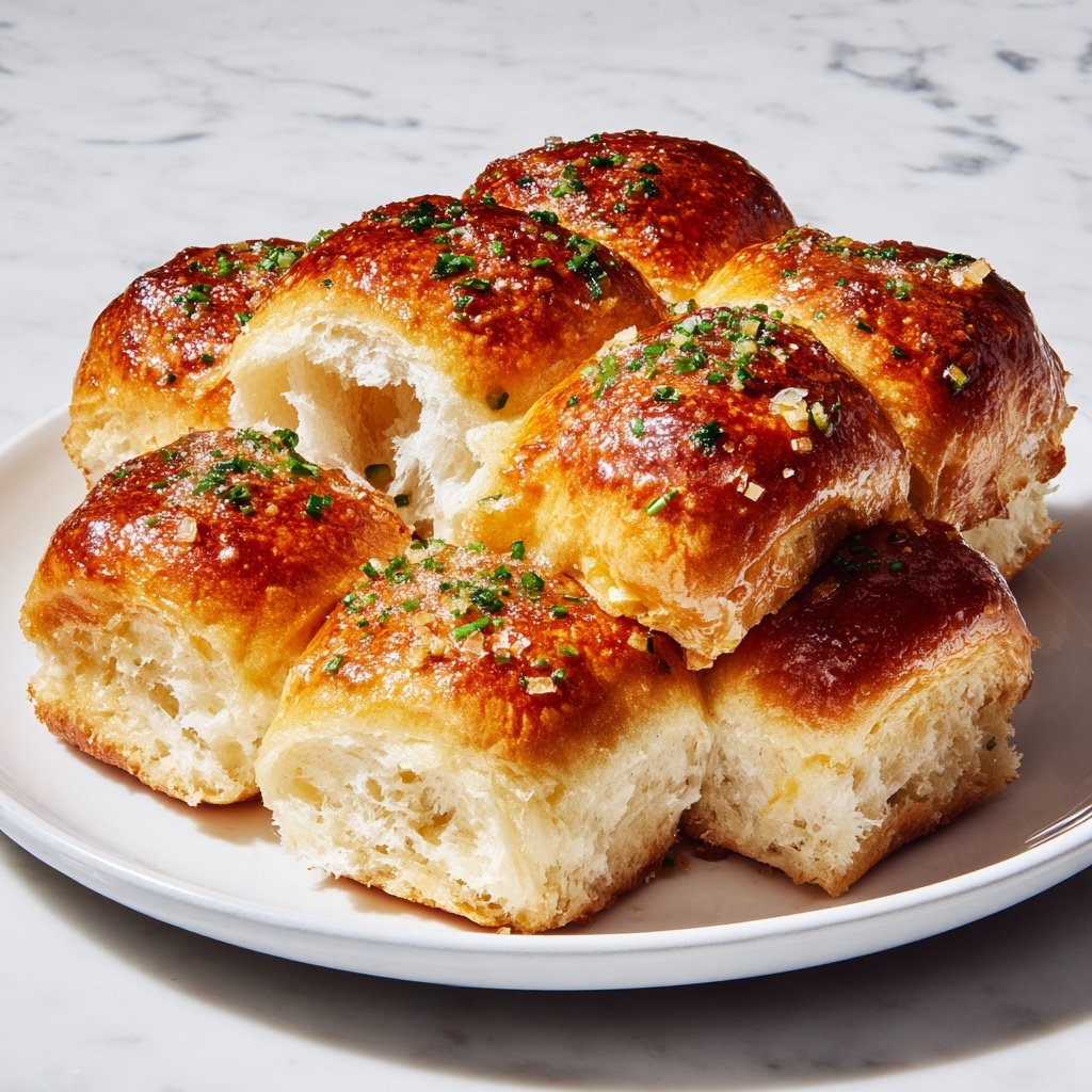 Garlic Bread Rolls Recipe - Recipe Image