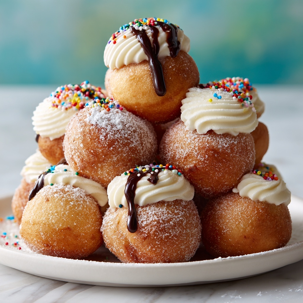 Funnel Cake Bites: The Ultimate Guide to Making Perfect Mini Treats Recipe - Recipe Image