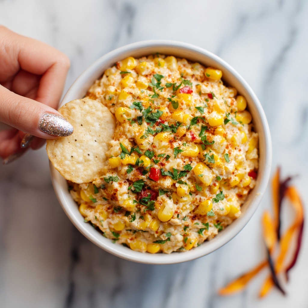 Warm Spicy Corn Dip Recipe - Recipe Image