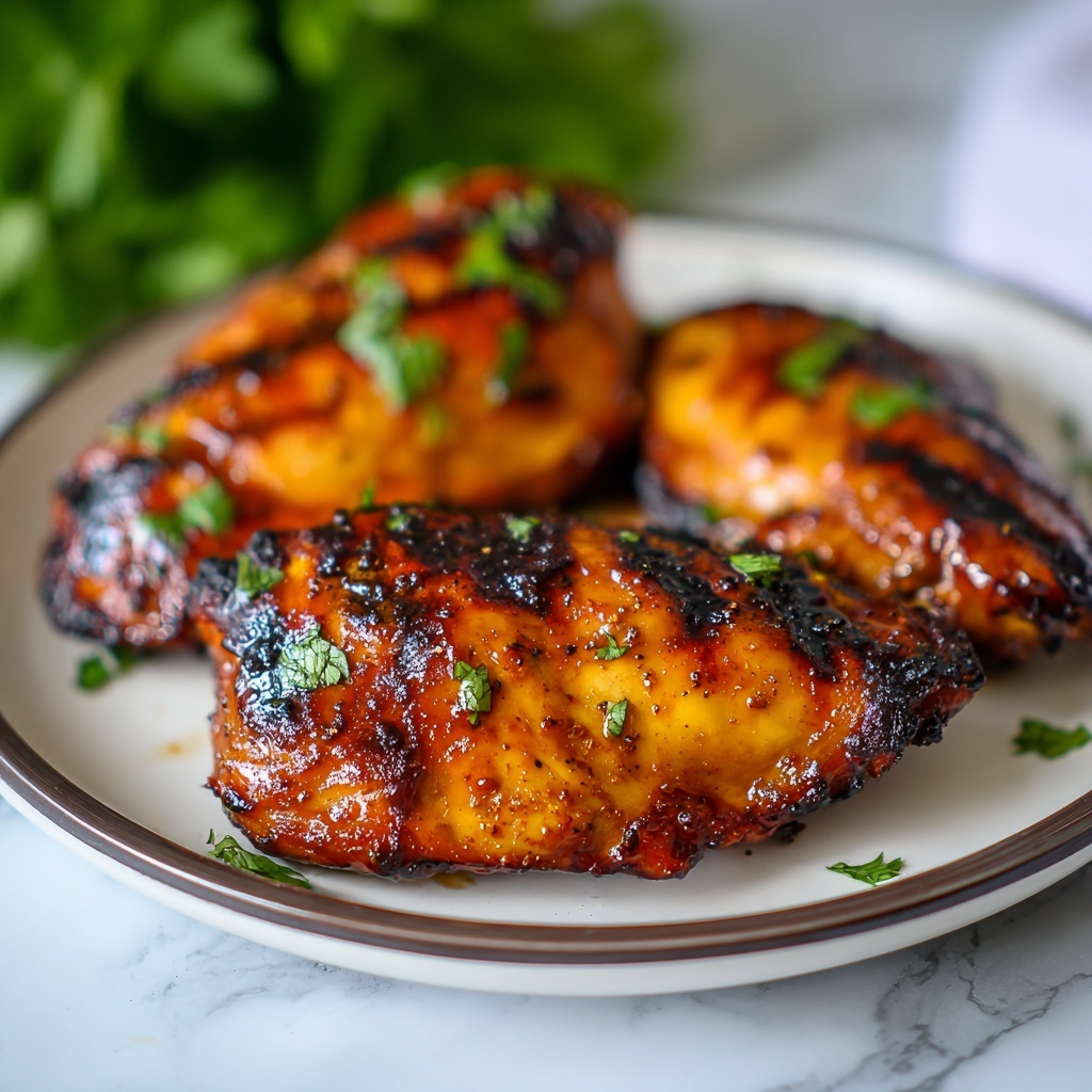 Sweet and Tangy Grilled Chicken Recipe - Recipe Image