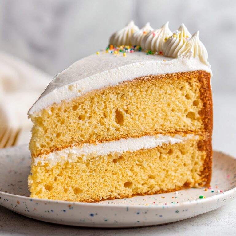 Vegan Vanilla Cake (Moist & Tender) Recipe