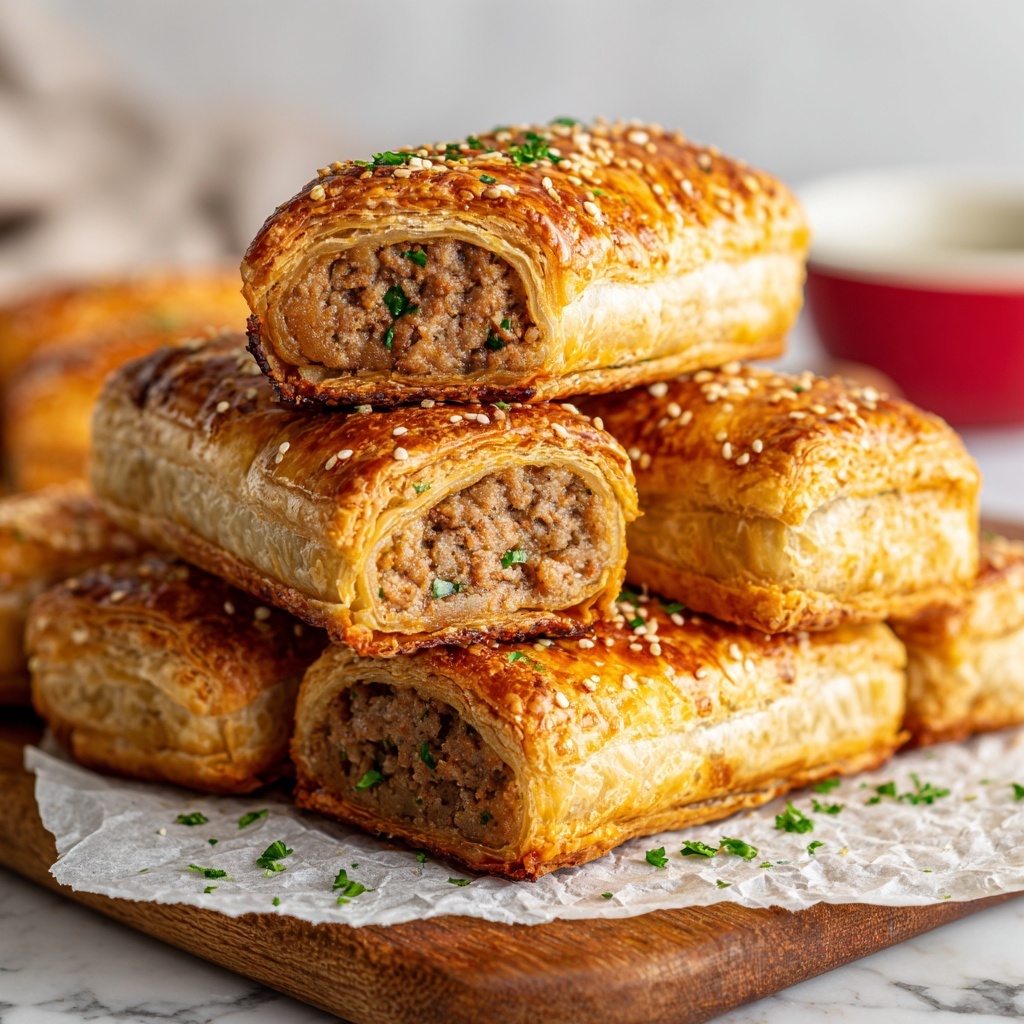 Vegan Sausage Rolls Recipe - Recipe Image