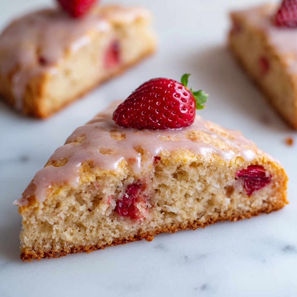 Strawberry Buttermilk Scones Recipe - Recipe Image