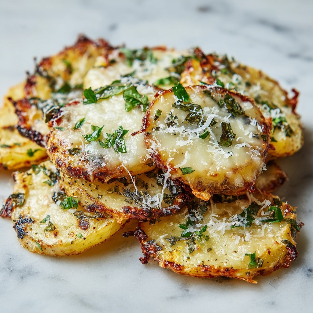 Creamy Garlic Sauce Baby Potatoes Recipe - Recipe Image