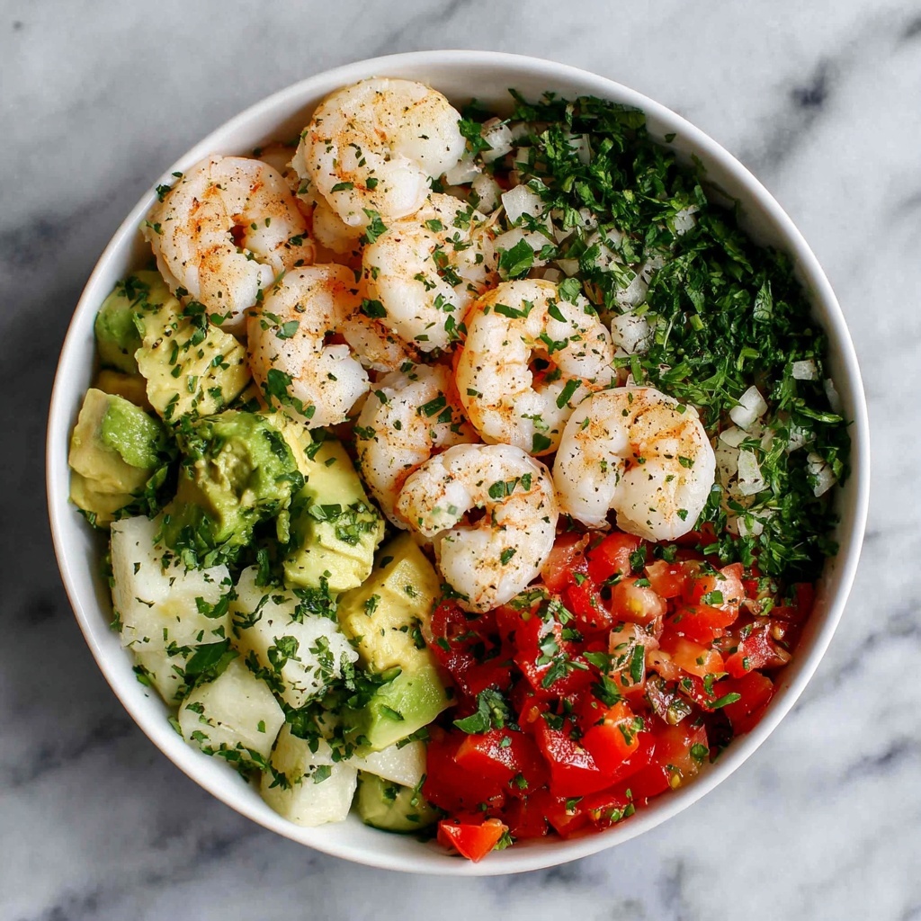 Avocado Salsa Shrimp Salad Recipe - Recipe Image