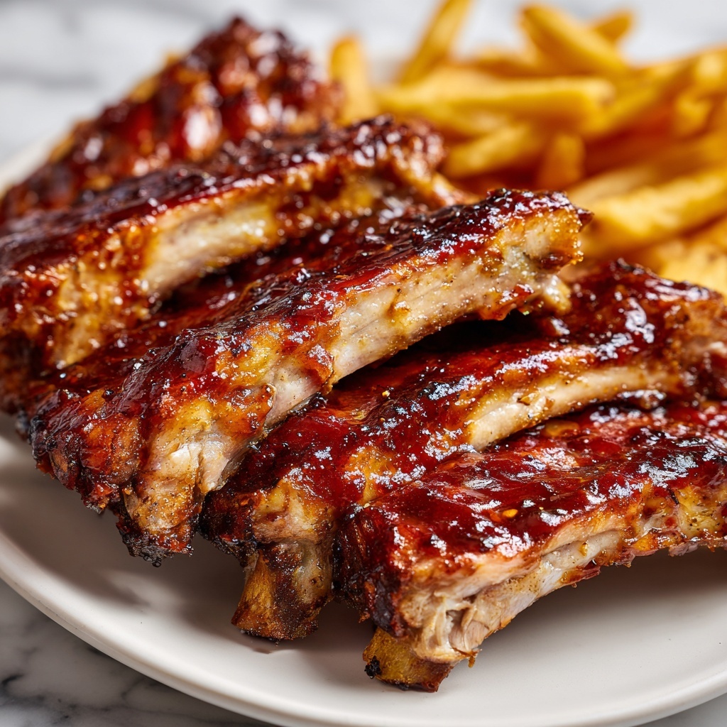 Dr Pepper Glazed Baby Back Ribs Recipe - Recipe Image