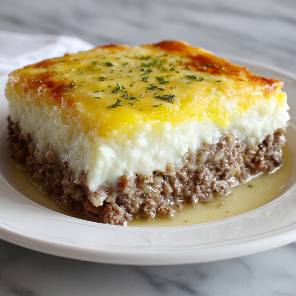 Meatloaf with Cheesy Mashed Potatoes Recipe - Recipe Image