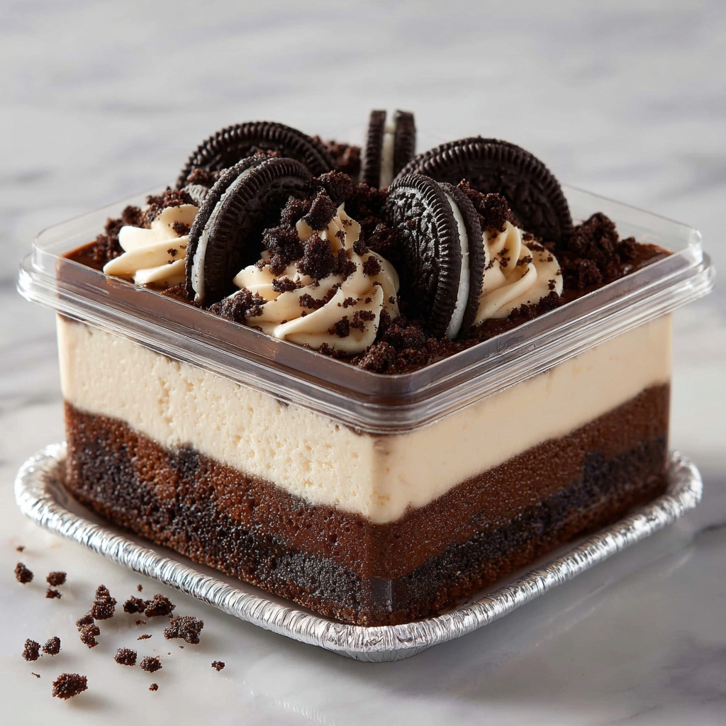 Oreo Mud Pie No-Bake Dessert Recipe - Recipe Image