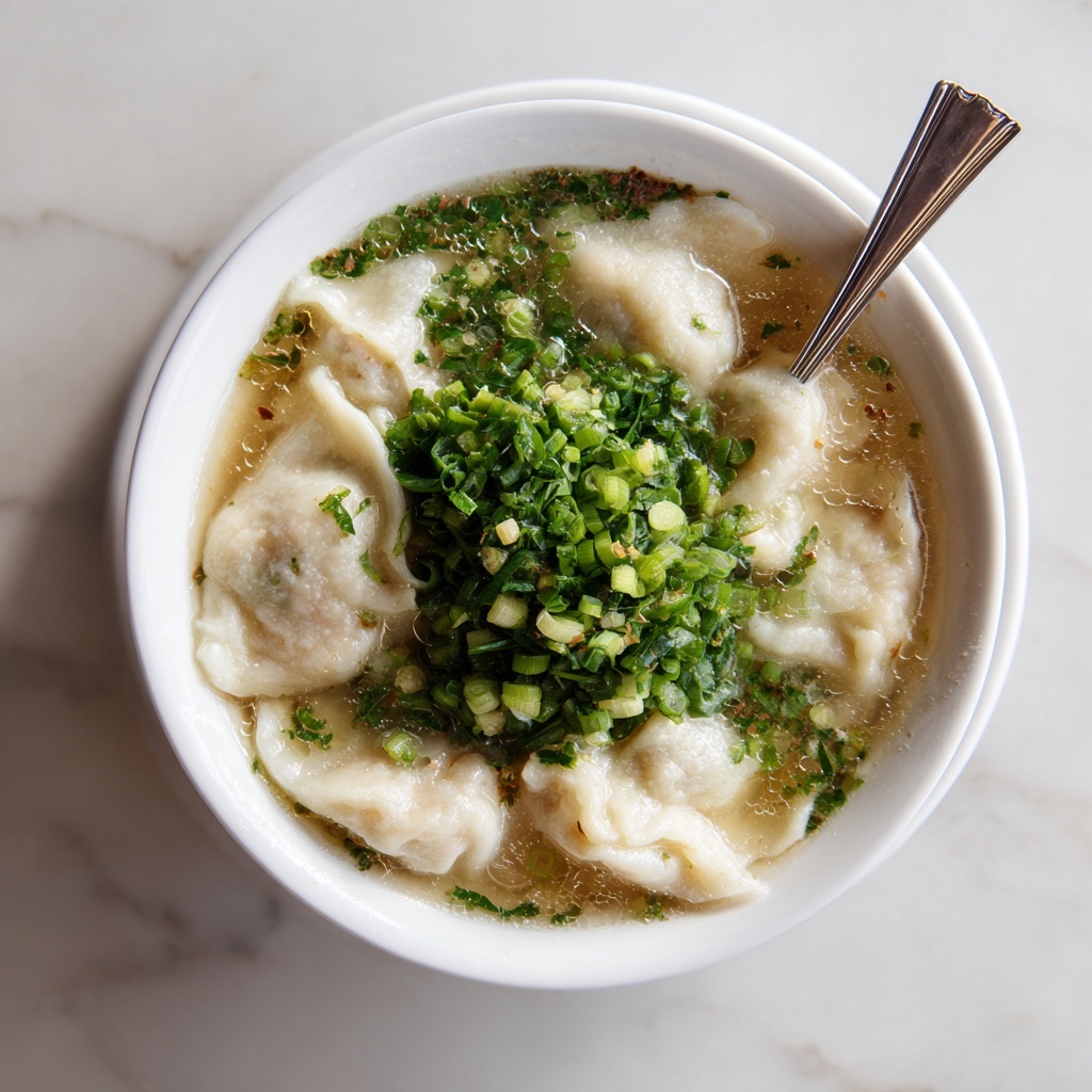 Homemade Wonton Soup Recipe - Recipe Image