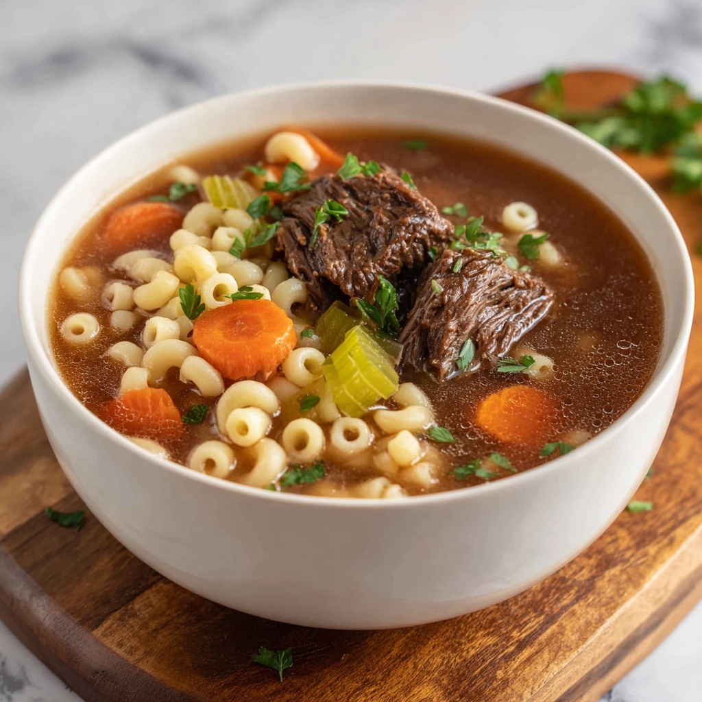 Hearty Beef and Barley Soup Recipe - Recipe Image