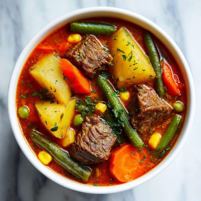 Beef Vegetable Soup Recipe