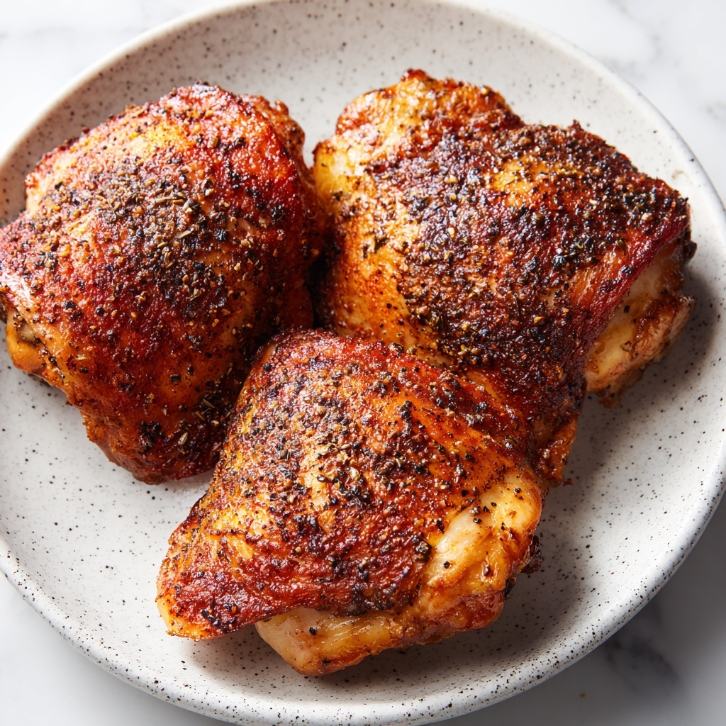 Air Fryer Chicken Thighs Recipe - Recipe Image