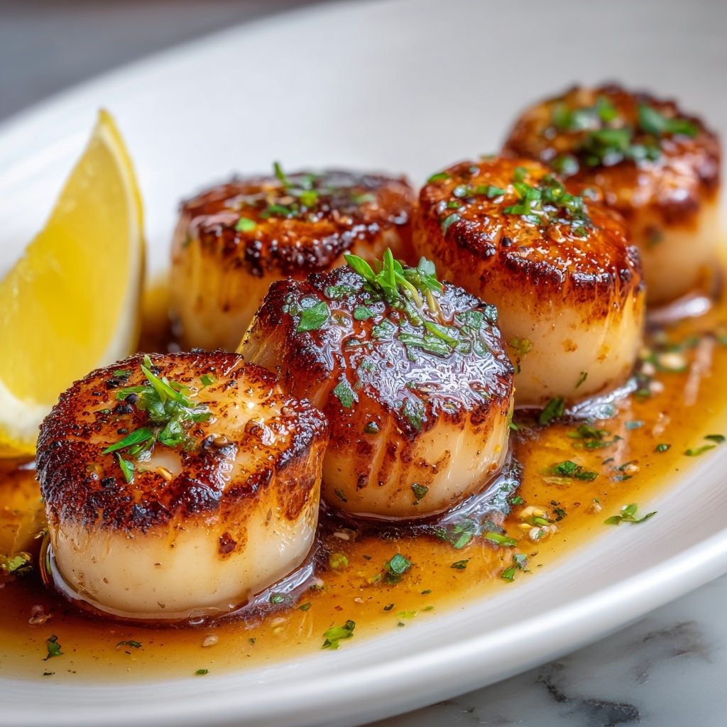 Pan-Seared Scallops: An Amazing Ultimate Seafood Sensation Recipe - Recipe Image