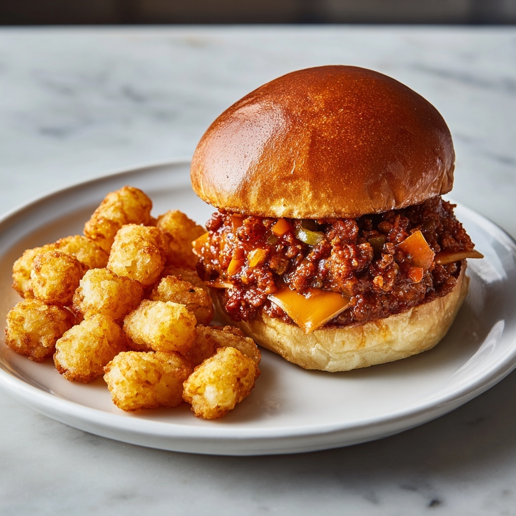 Cajun Chicken Sloppy Joes Recipe - Recipe Image