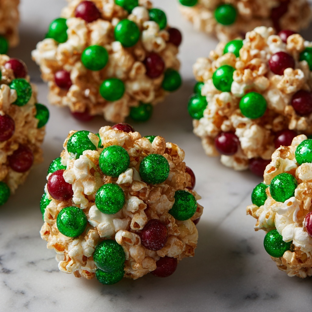 Christmas Popcorn Balls: A Festive Treat for the Holidays Recipe - Recipe Image