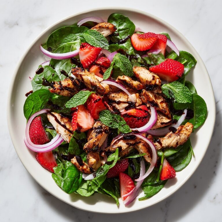 Strawberry Chicken Salad with Balsamic Dressing Recipe