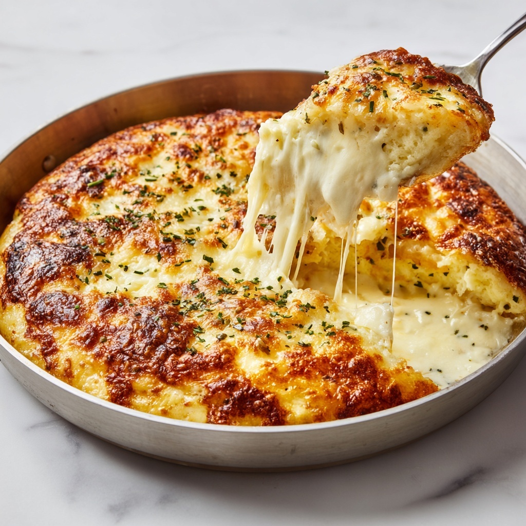 Seafood Pot Pie with Cheddar Biscuit Topping Recipe - Recipe Image