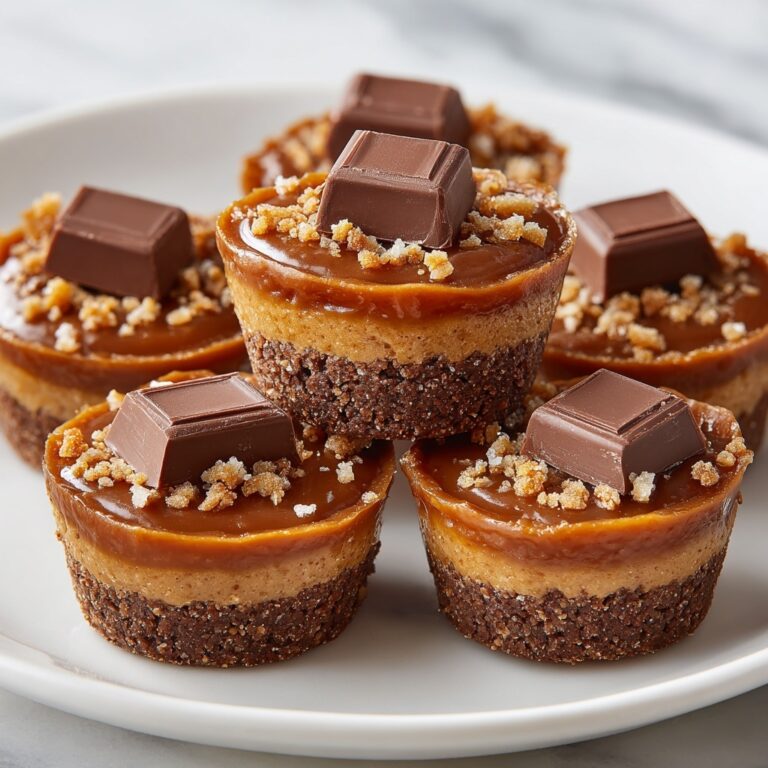 Healthy Twix Cups Recipe