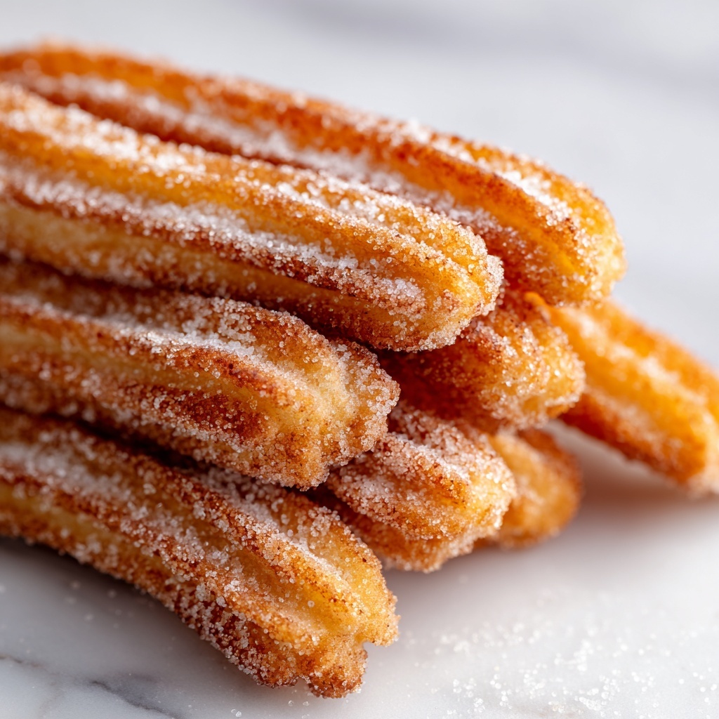 Crispy Cinnamon Sugar Churros Poppers with Chocolate Dipping Sauce Recipe - Recipe Image
