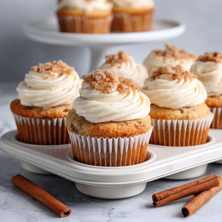 Cinnamon Roll Cupcakes Recipe