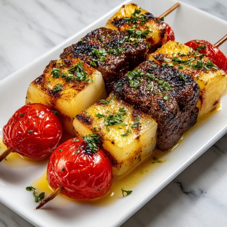 Cold Chicken-Cheese Kabobs Recipe