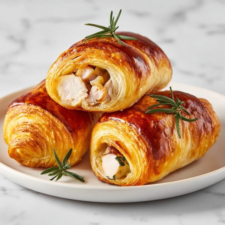 Baked Chicken Stuffed Crescent Rolls Recipe