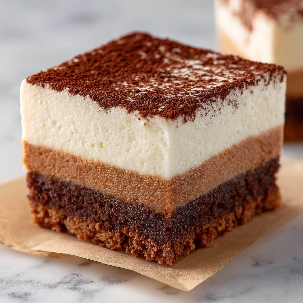 Tiramisu Brownies Recipe - Recipe Image