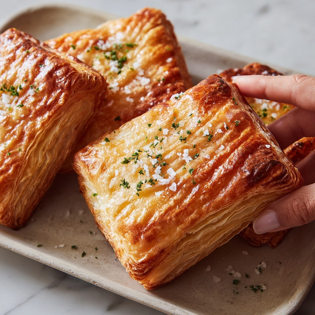 Fastest Puff Pastry Chicken Appetizer Recipe - Recipe Image