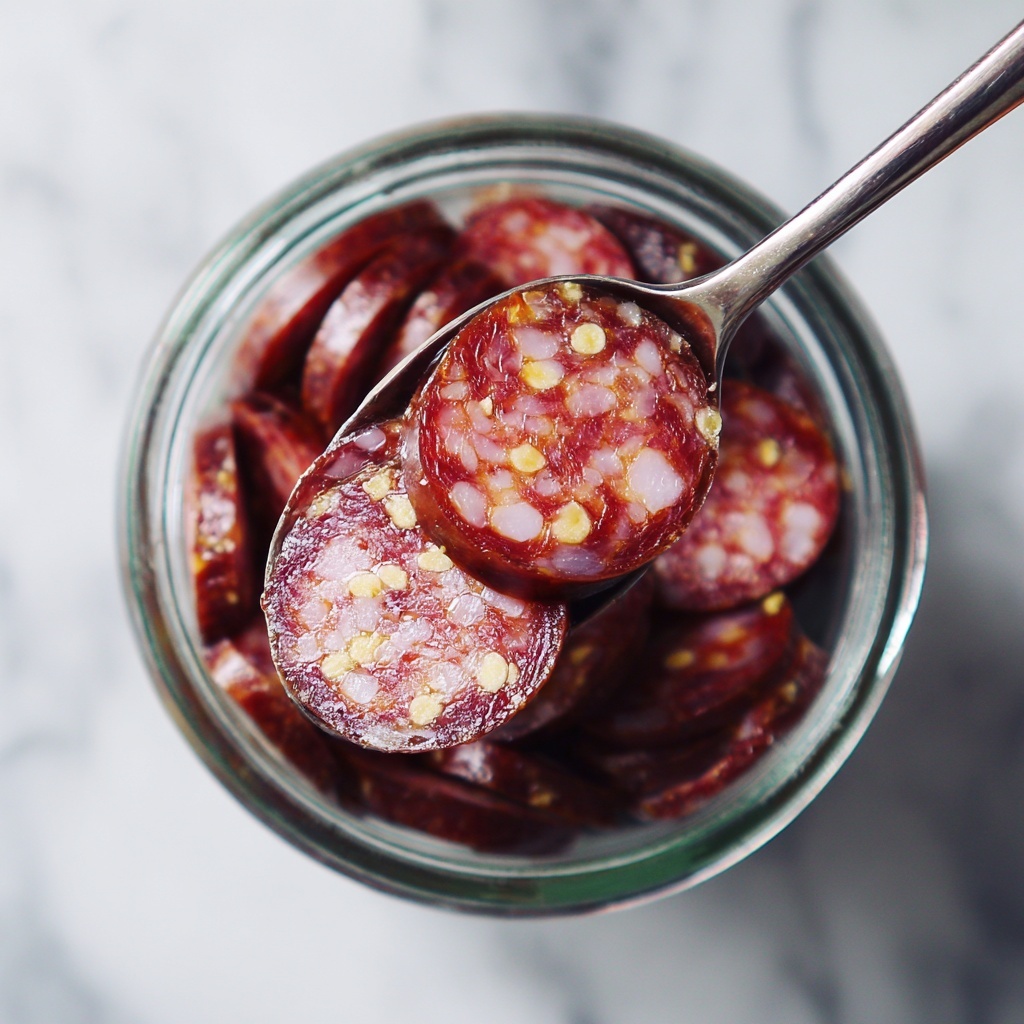 Pickled Sausage Recipe - Recipe Image