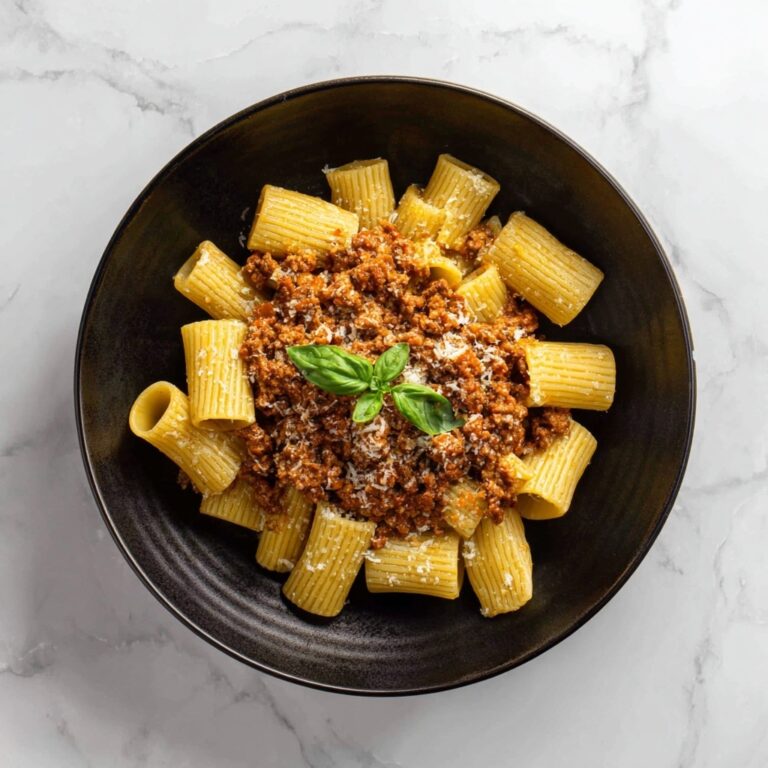 Classic Italian Pasta Bolognese Recipe